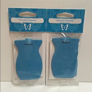 Scentsy 2pk Honeymoon Hideaway Car Bar Freshener